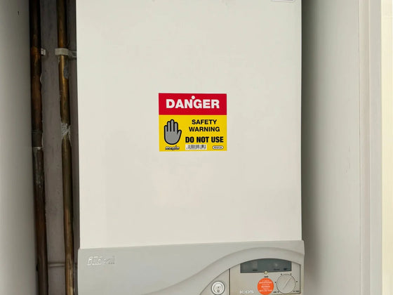 Boiler found to be unsafe and condemned during an inspection
