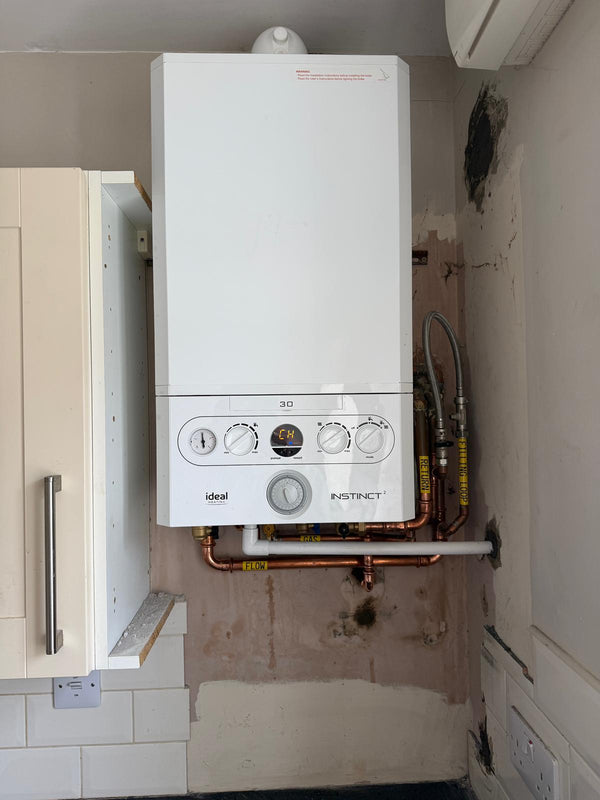 Ideal combi, fitted and commissioned