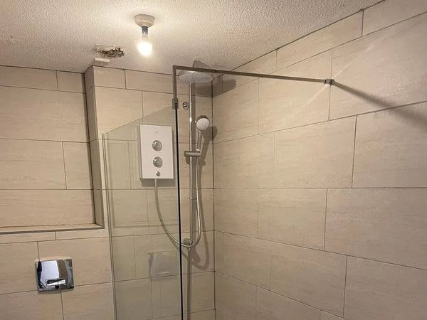 New electric shower fitted