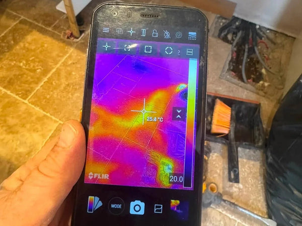 Leaks found before floors come up